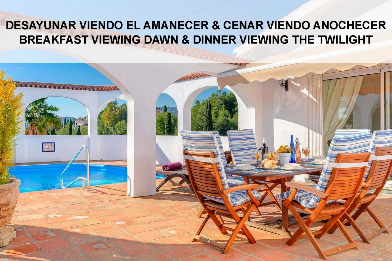 Private Heated Pool, Jacuzzi & 1225M2 Garden In Villa Cipreses フリヒリアナ エクステリア 写真
